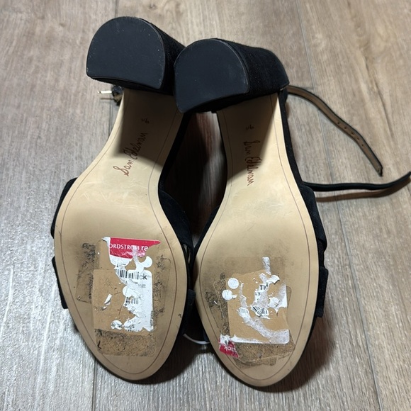 NEW! Sam Edelman Yancy Black Ankle Strap Sandal - Size 9.5 - Picture 13 of 14